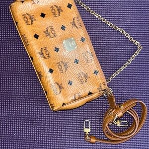 MCM leather mini bag